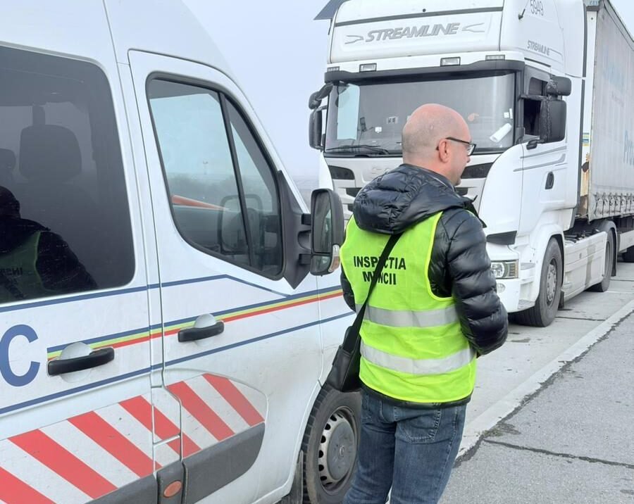 Inspectorii de muncă au aplicat amenzi și măsuri pentru neconformități în domeniul transportului rutier