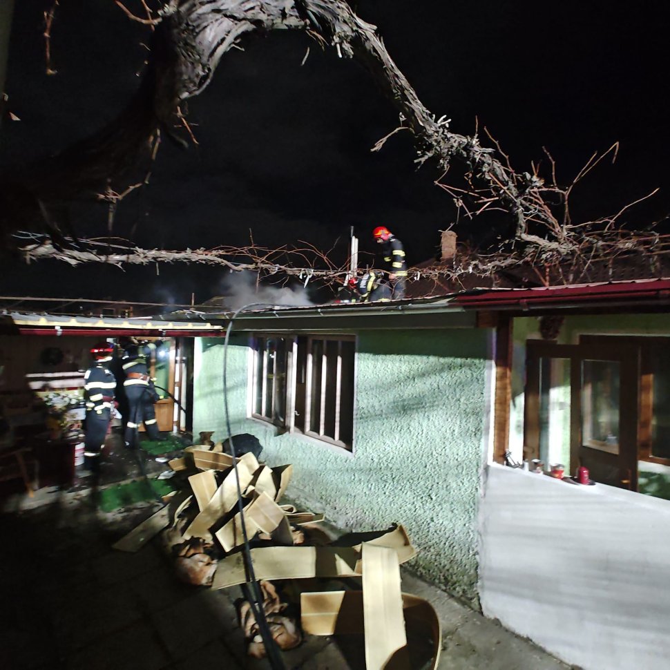 Tot mai multe incendii în sezonul rece 6910