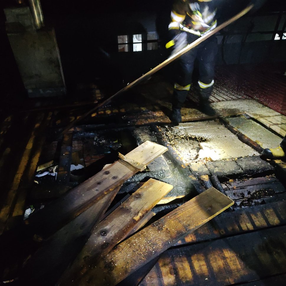 Tot mai multe incendii în sezonul rece 6911