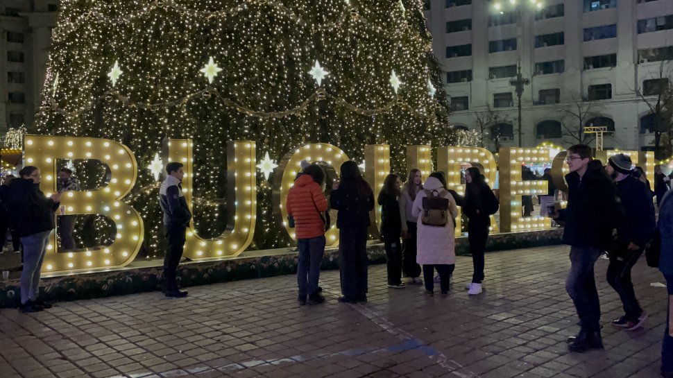 Capitala României a devenit un loc de poveste în preajma sărbătorilor