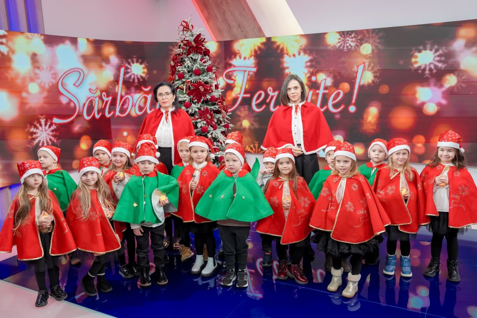 Licuricii de la Grădinița Seminarului Teologic Liceal Ortodox „Mitropolitul Dosoftei” Suceava au ajuns în platoul Antena 3 Suceava 7276