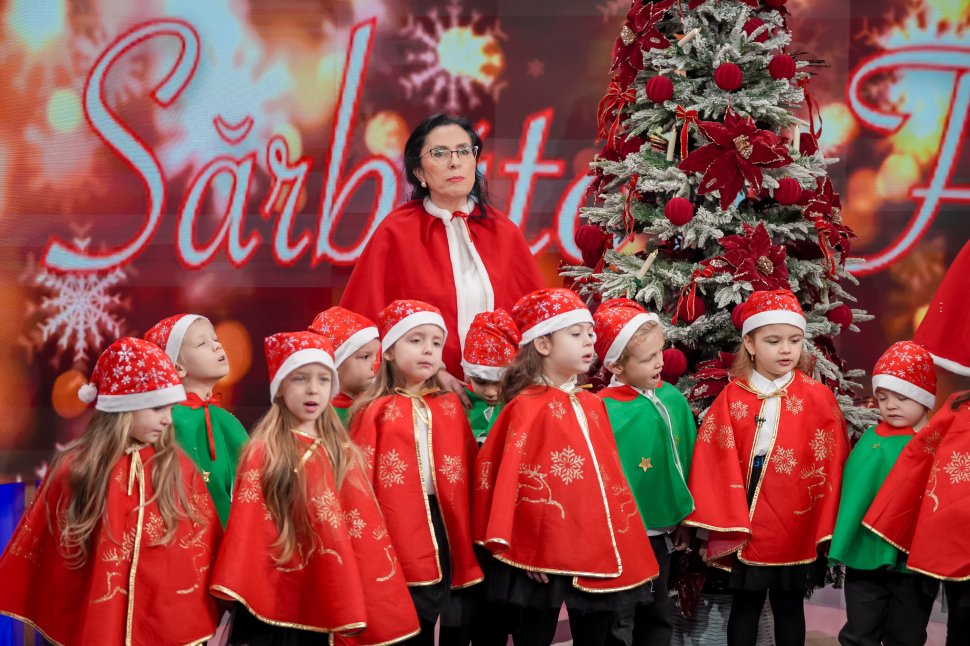 Licuricii de la Grădinița Seminarului Teologic Liceal Ortodox „Mitropolitul Dosoftei” Suceava au ajuns în platoul Antena 3 Suceava 7282