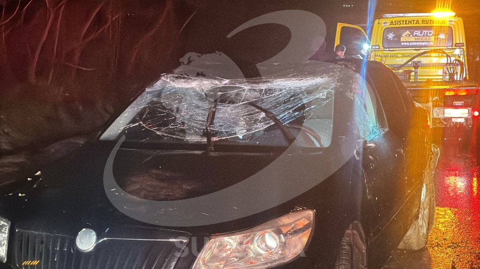 Un bărbat și băiatul său au scăpat ca prin minune teferi într-un accident pe DN2E, în Rădășeni 7308