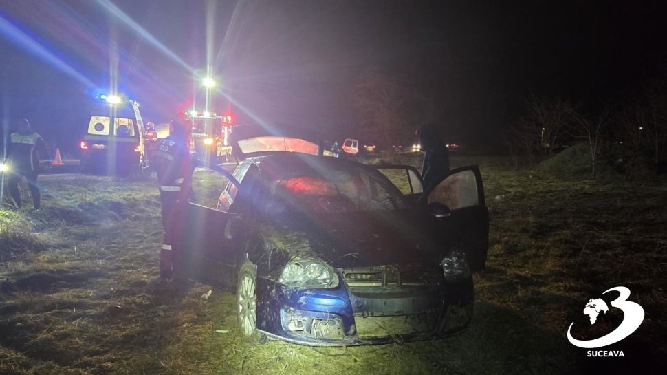 Două autoturisme implicate într-un accident rutier cu patru victime, la Dărmănești 7324