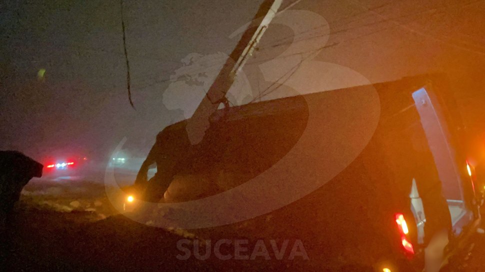 Ceața și carosabilul umed au scos un autobuz în afara drumului; experiența șoferului a prevenit o tragedie majoră 7335