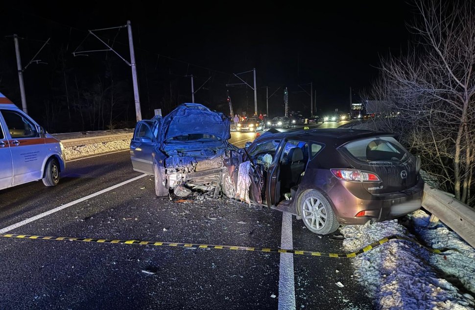 Trei persoane, la spital, în urma unui accident rutier produs la Valea Putnei