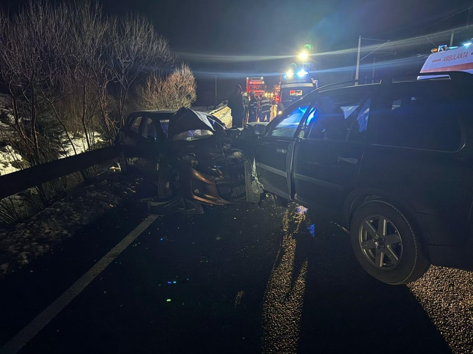 Trei persoane, la spital, în urma unui accident rutier produs la Valea Putnei 7331