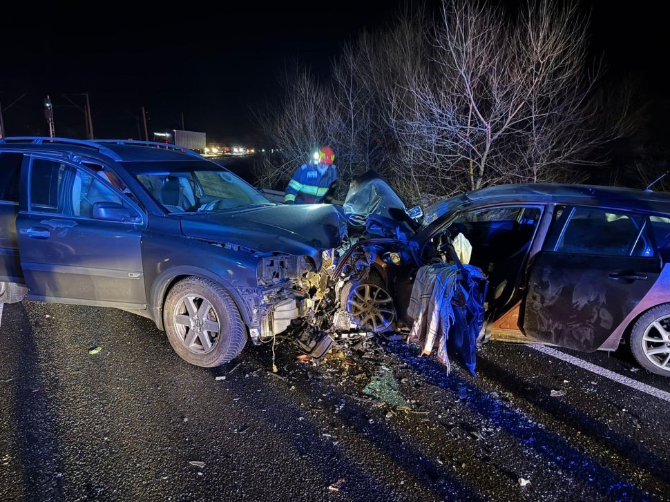 Trei persoane, la spital, în urma unui accident rutier produs la Valea Putnei 7332
