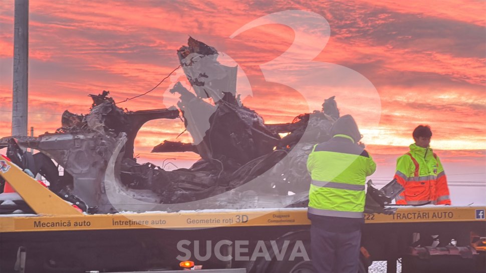 Impact fatal pe E85: Autoturism și cisternă implicate într-un impact violent la Roșiori 7378