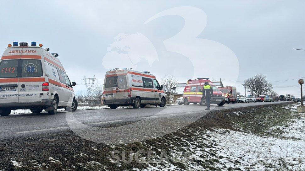 Impact fatal pe E85: Autoturism și cisternă implicate într-un impact violent la Roșiori 7381
