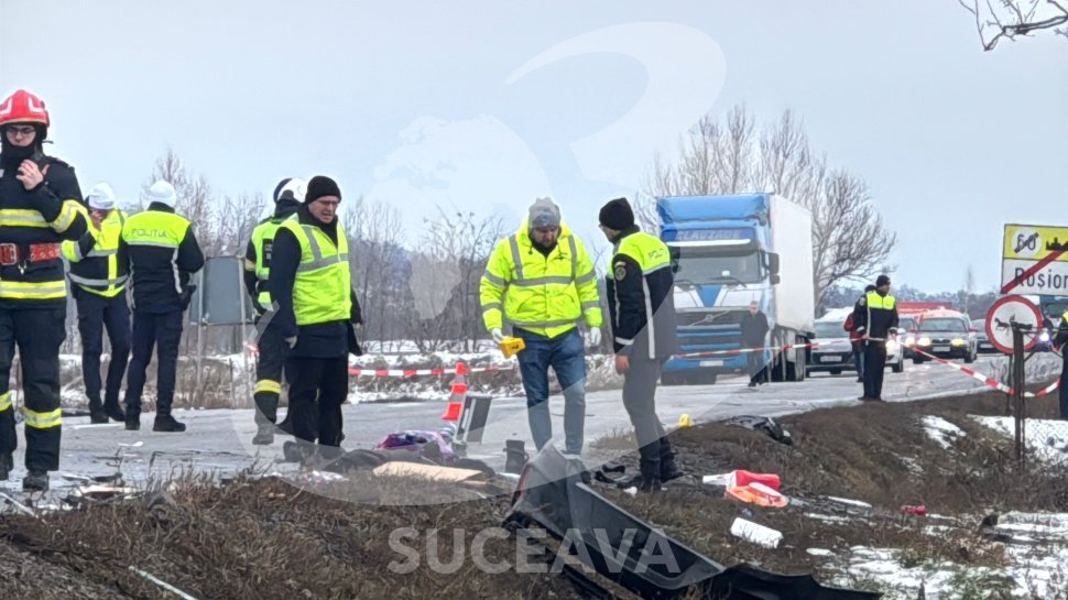 Impact fatal pe E85: Autoturism și cisternă implicate într-un impact violent la Roșiori 7385