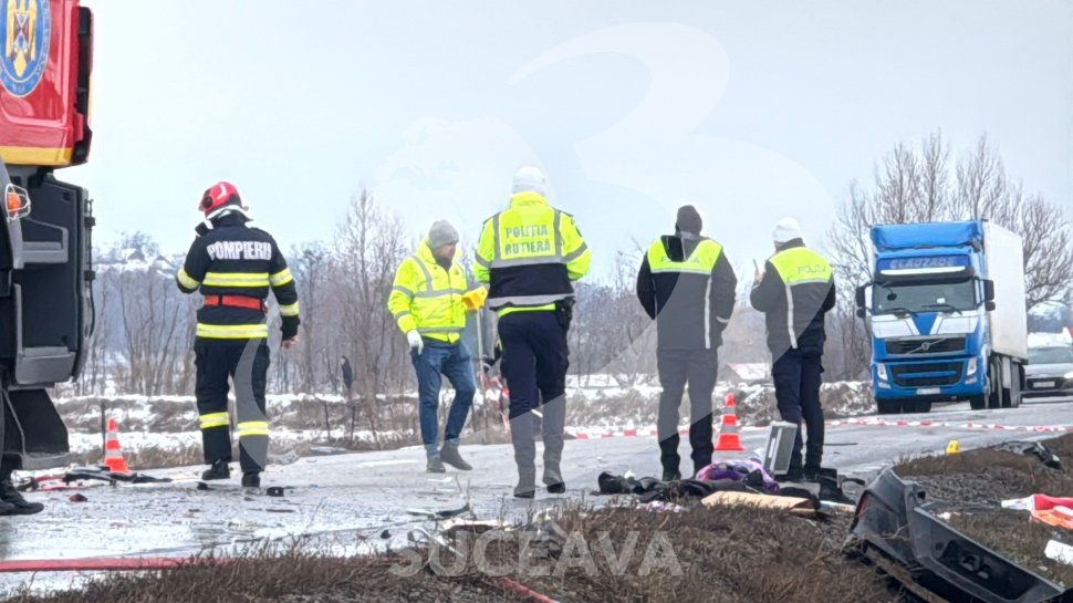 Impact fatal pe E85: Autoturism și cisternă implicate într-un impact violent la Roșiori 7387