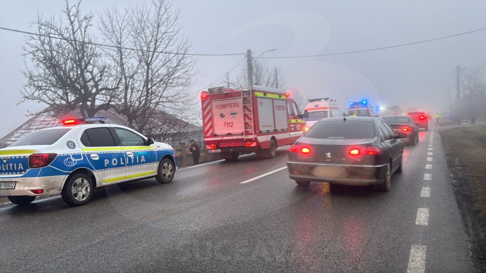 Accident cu opt victime, la doar 10 km distanță de tragedia în care o întreagă familie și-a pierdut viața 7446