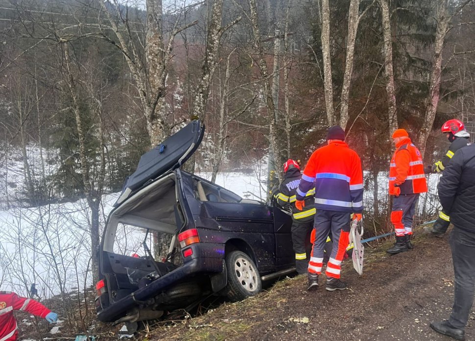 Plan Roșu de Intervenție activat în județul Suceava; un bărbat de 32 de ani a decedat într-un accident rutier cu 7 victime 7474