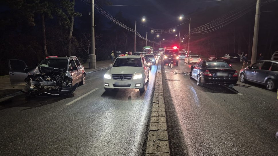 Viteza și neatenția, cauze ale unui accident spectaculos în Suceava 7598