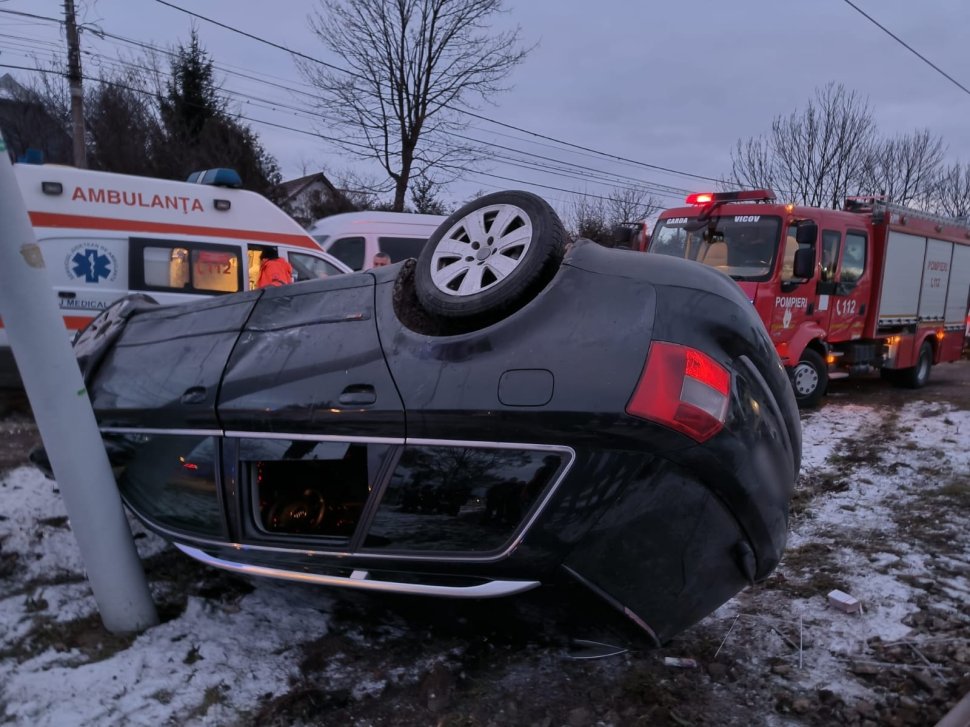 Șase persoane implicate într-un accident grav, la Vicovu de Jos 7643