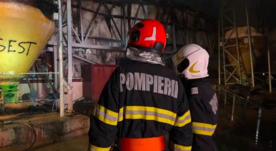 Fermă de porci mistuită de flăcări, la Vornicenii Mici; mii de animale au pierit în incendiu 7693