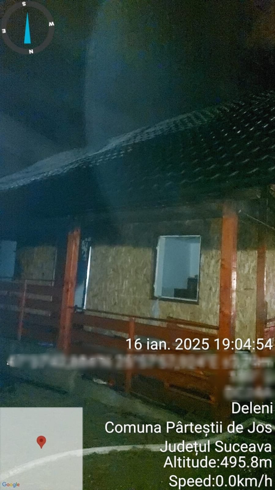 O improvizație electrică a distrus aproximativ 120 de metri pătrați dintr-o casă, în satul Vârfu Dealului 7766