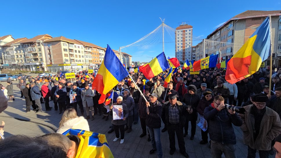 Protest AUR la Suceava cu peste 1.000 de oameni în stradă 7826