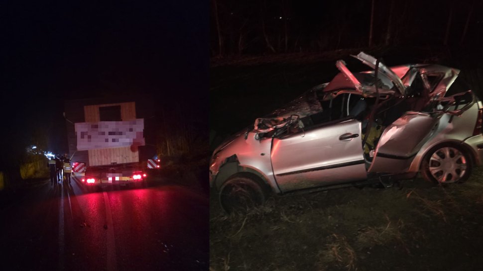  Tragedie în Neamț: O fetiță de 4 ani și-a pierdut viața într-un accident între un autoturism și un transport agabaritic