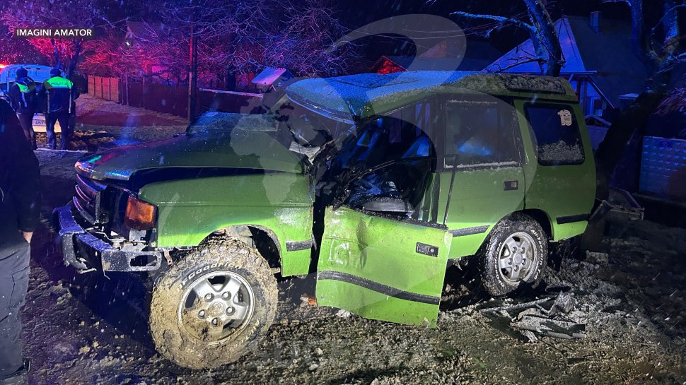 Accident cu o mașină pe DN2E, la Oniceni 8002