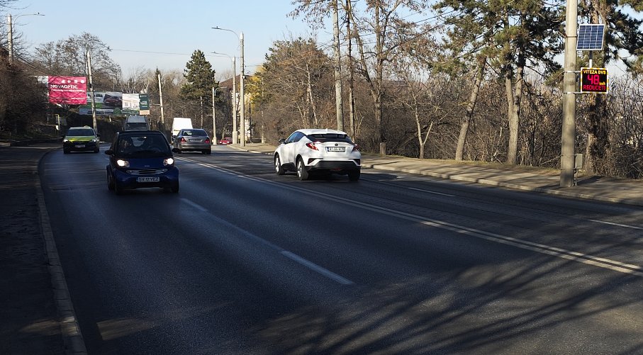 „Radare anti-accidente” pe Calea Unirii din municipiul Suceava