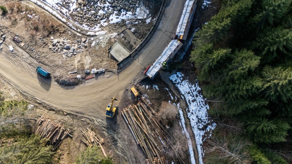 Drumul Talienilor, aproape gata: Un traseu spectaculos spre Munții Stânișoarei 8113