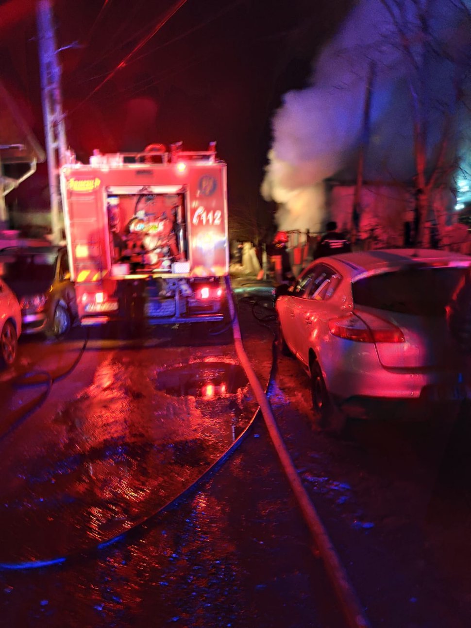 Incendiu puternic în Burdujeni, urmat de avertizare RO-Alert, duminică seară 8267