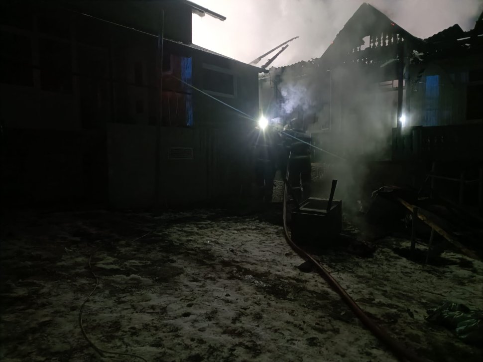 O femeie de 97 de ani a murit în urma unui incendiu devastator, la Preutești 8341