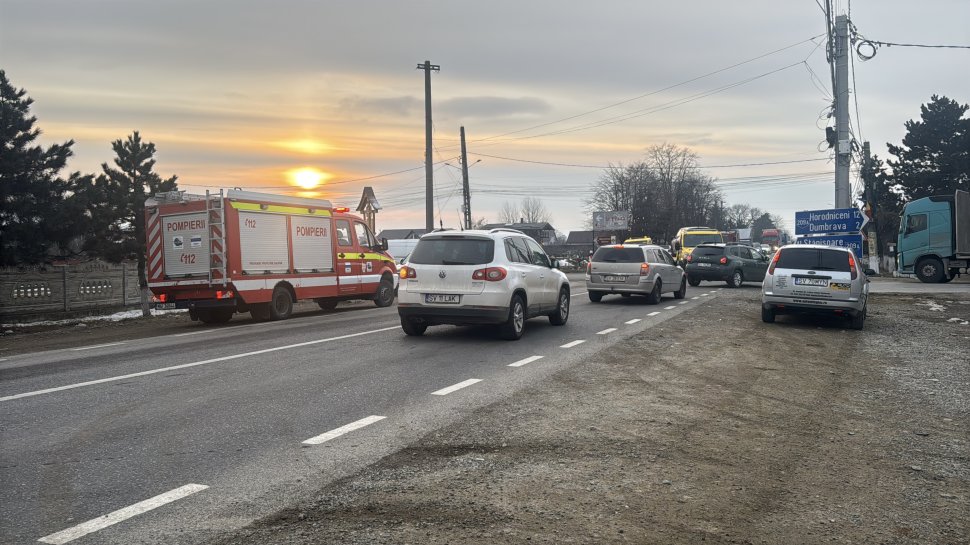 Un nou accident în intersecția periculoasă de la Cornu Luncii 8374