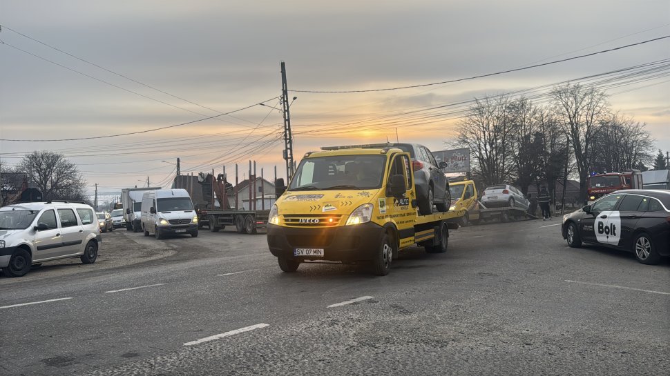 Un nou accident în intersecția periculoasă de la Cornu Luncii 8375