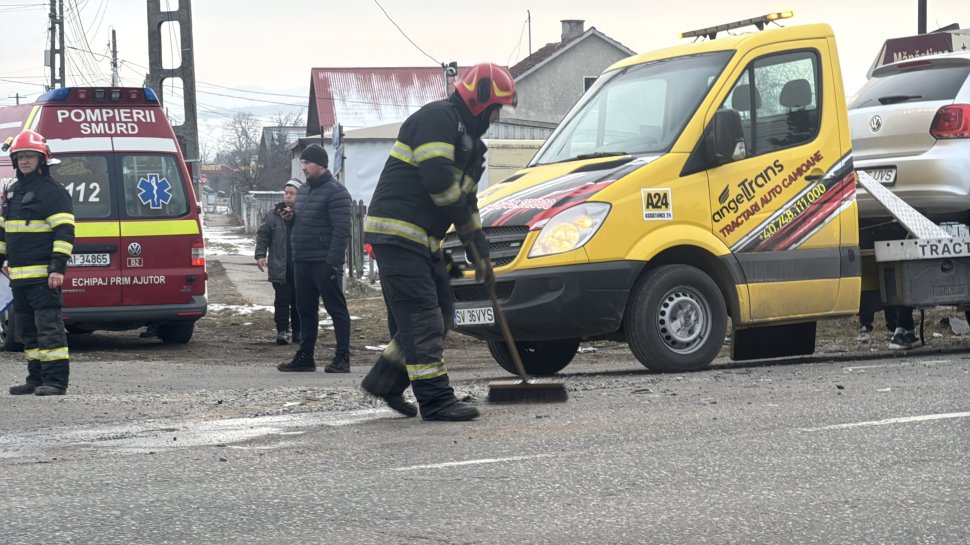 Un nou accident în intersecția periculoasă de la Cornu Luncii 8376