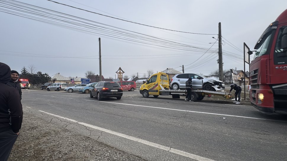 Un nou accident în intersecția periculoasă de la Cornu Luncii 8377