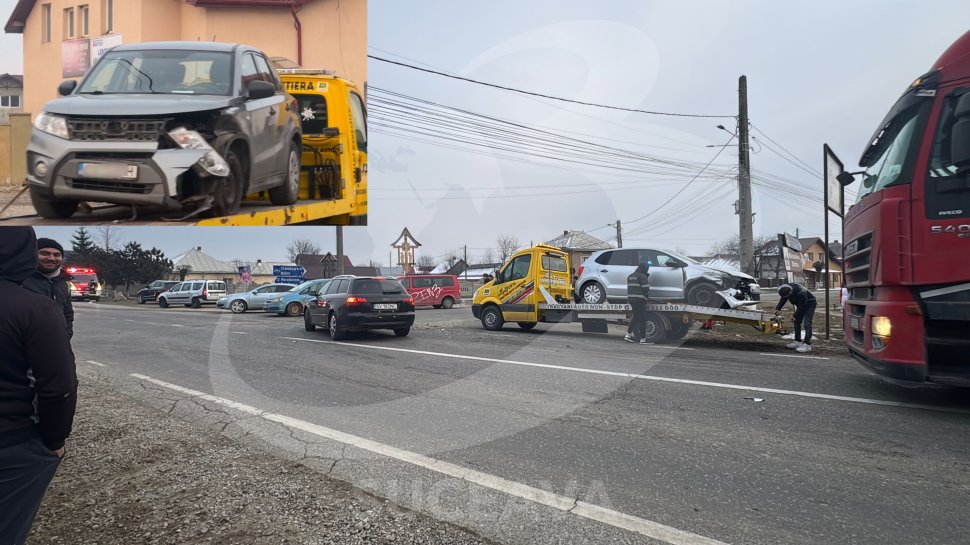 Un nou accident în intersecția periculoasă de la Cornu Luncii