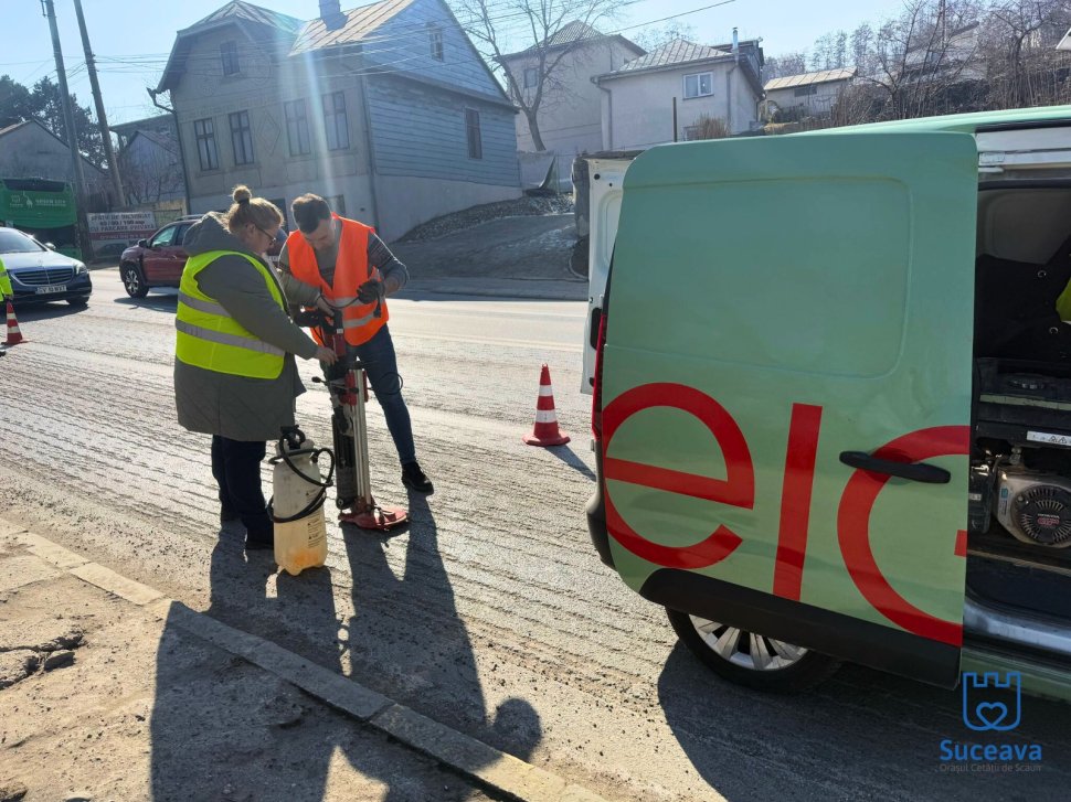 Noi teste pentru stabilirea cauzelor asfaltului alunecos în Suceava 8792