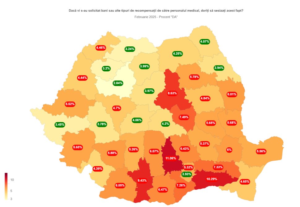 Tot mai multe șpăgi în spitalele din Suceava, conform datelor publicate de Ministerul Sănătății