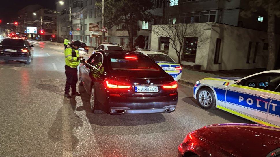 Razii de amploare ale poliției rutiere pe drumurile județului Suceava, duminică, 9 martie 9015