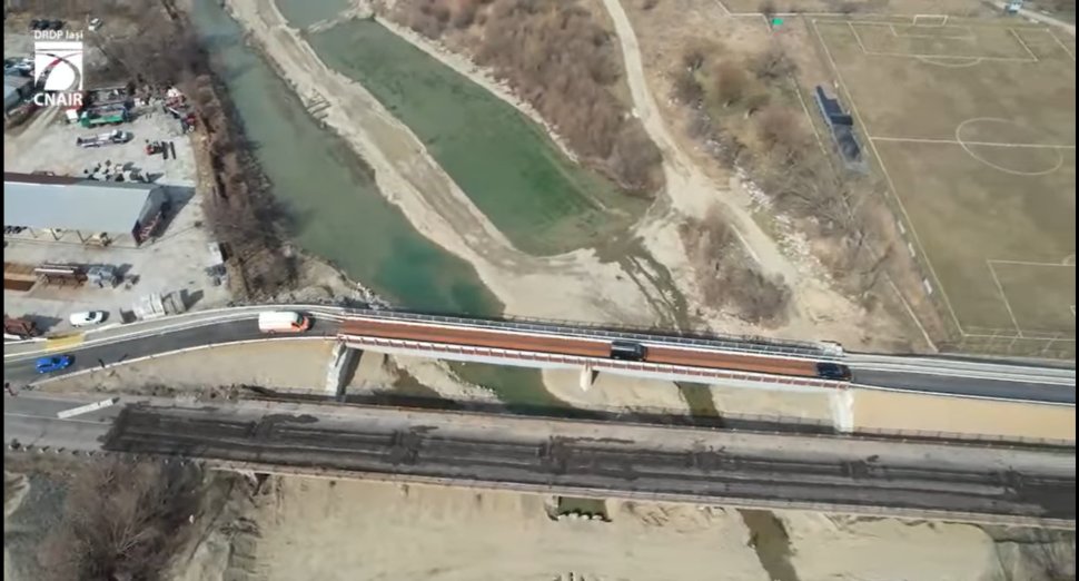 Lucrări de reabilitare pe podul de pe DN 15D, Girov-Neamț 9066