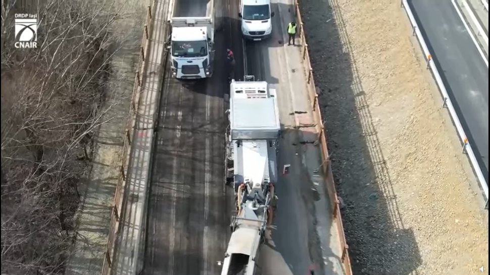 Lucrări de reabilitare pe podul de pe DN 15D, Girov-Neamț 9067