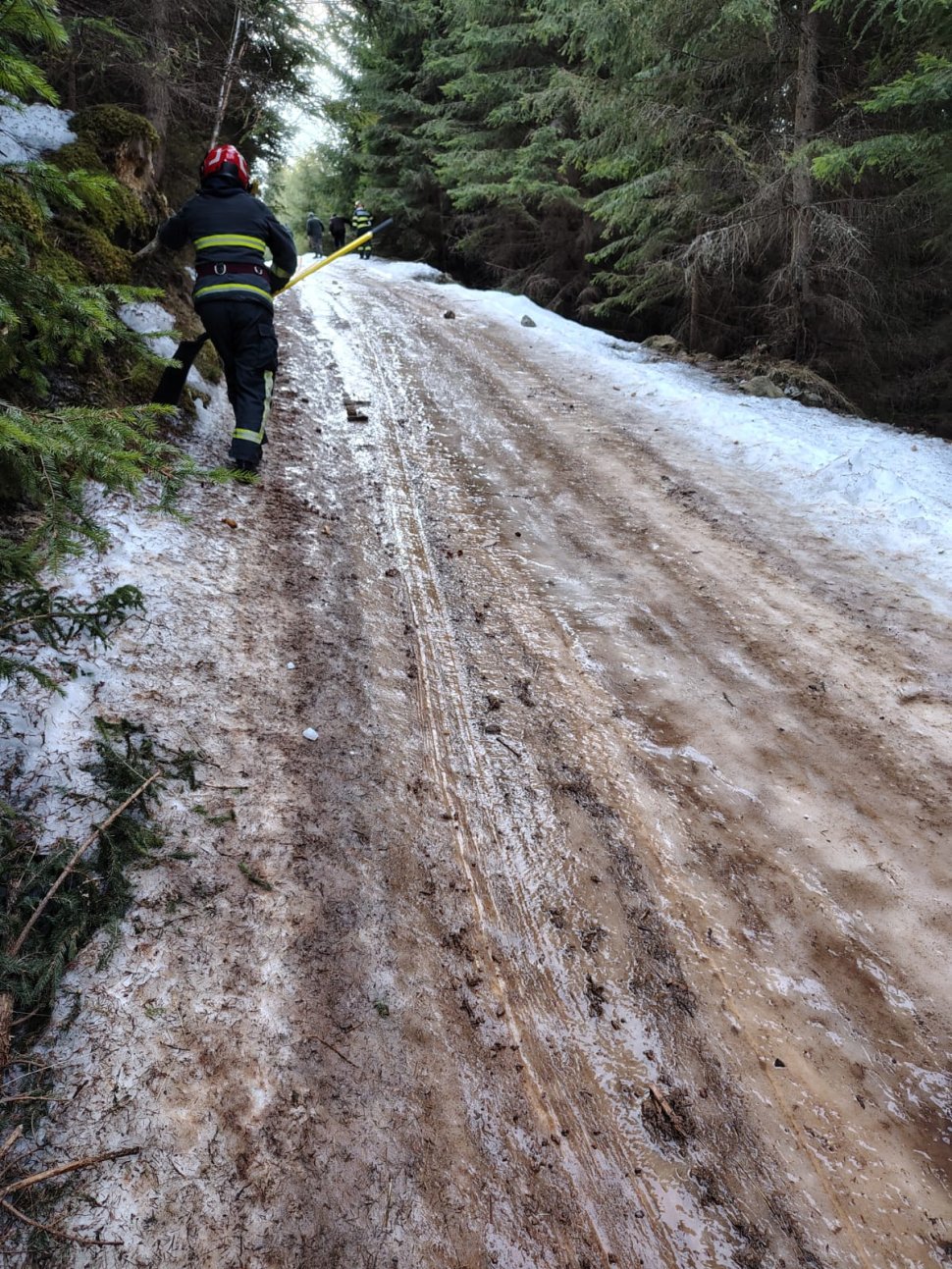 Intervenție dificilă la un incendiu izbucnit în cătunul Fluturica, din comuna Cârlibaba 9137