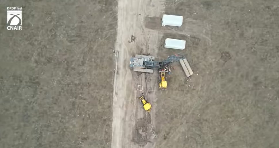 A8: Lucrări avansate pe sectorul Leghin - Târgu Neamț 9160