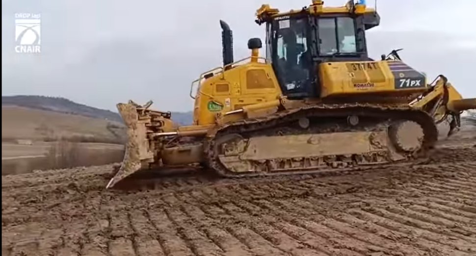 A8: Lucrări avansate pe sectorul Leghin - Târgu Neamț 9163