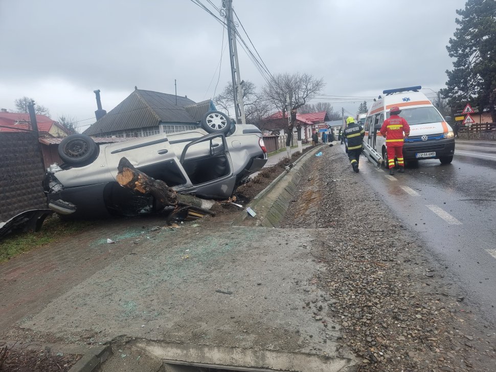 Val de accidente rutiere pe drumurile județului în weekend 9247