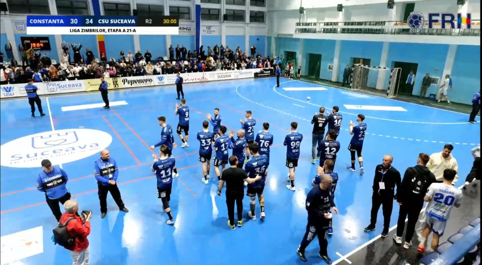 CSU Suceava învinge CSM Constanța cu 34-30 9785