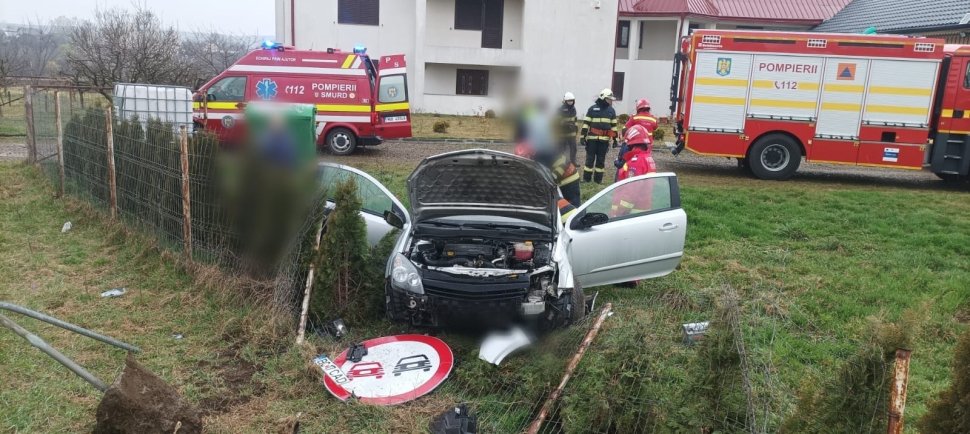 Accident cu doi răniți la Milișăuți: momentul, surprins de o cameră de supraveghere      9844