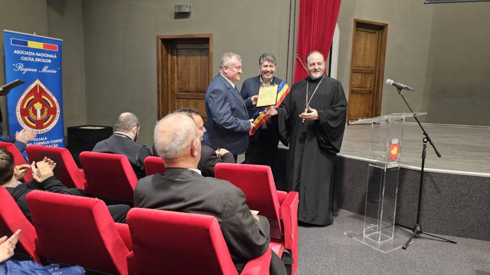 Gheorghe Fron, premiat cu două distincții la 107 ani de la Unirea Basarabiei cu România 9880