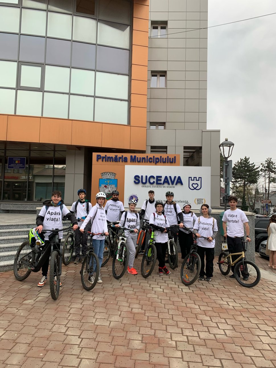 Marșul pe biciclete în Suceava, un mesaj de speranță  9950