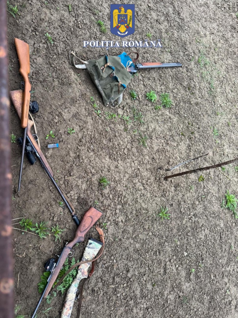 Percheziții de amploare la 21 de adrese într-un dosar privind nerespectarea regimului armelor și munițiilor 9970