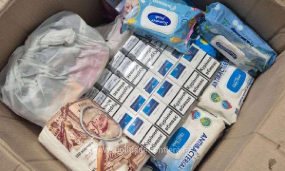 Un român, prins în vama Siret cu 10 kg de tutun de narghilea, țigări și vodcă 9991