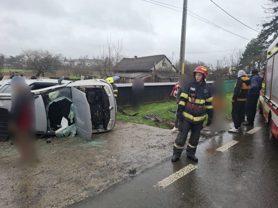 Val de accidente ruteire în județele Suceava și Neamț 10028